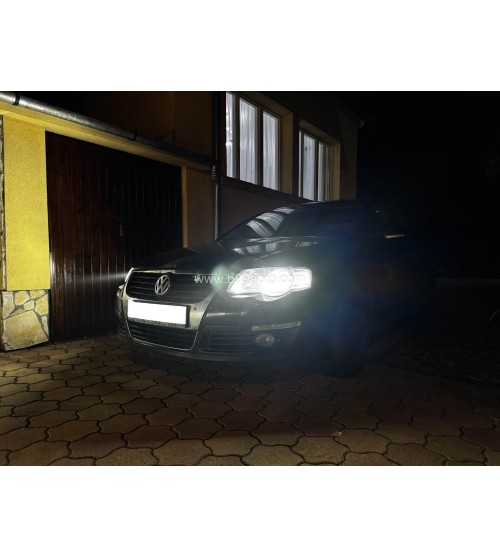 VW Passat B6 LED tompított szett VALEO lámpához +LED helyzetjelző VW Passat B6 LED tompított szett VALEO lámpához +LED helyzetjelző